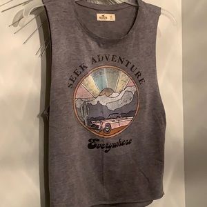 “Seek Adventure Everywhere” tank/muscle tee